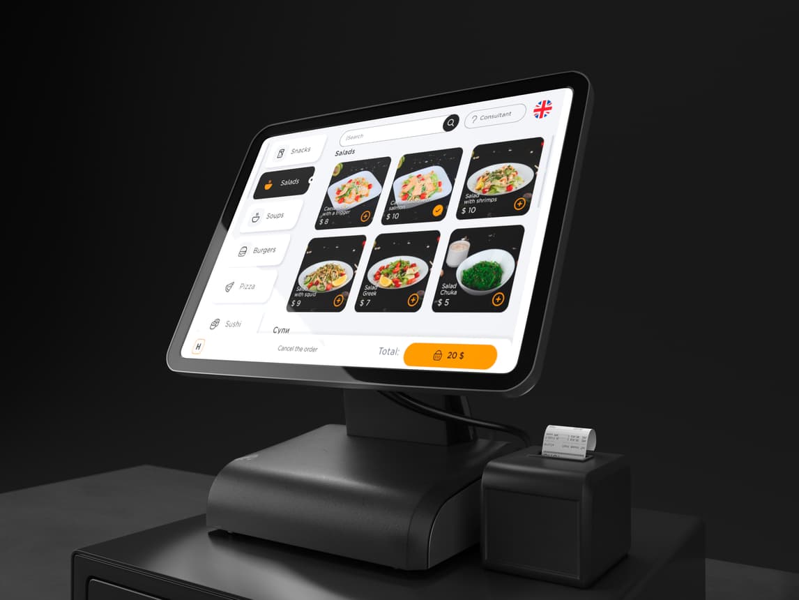Self-service kiosk